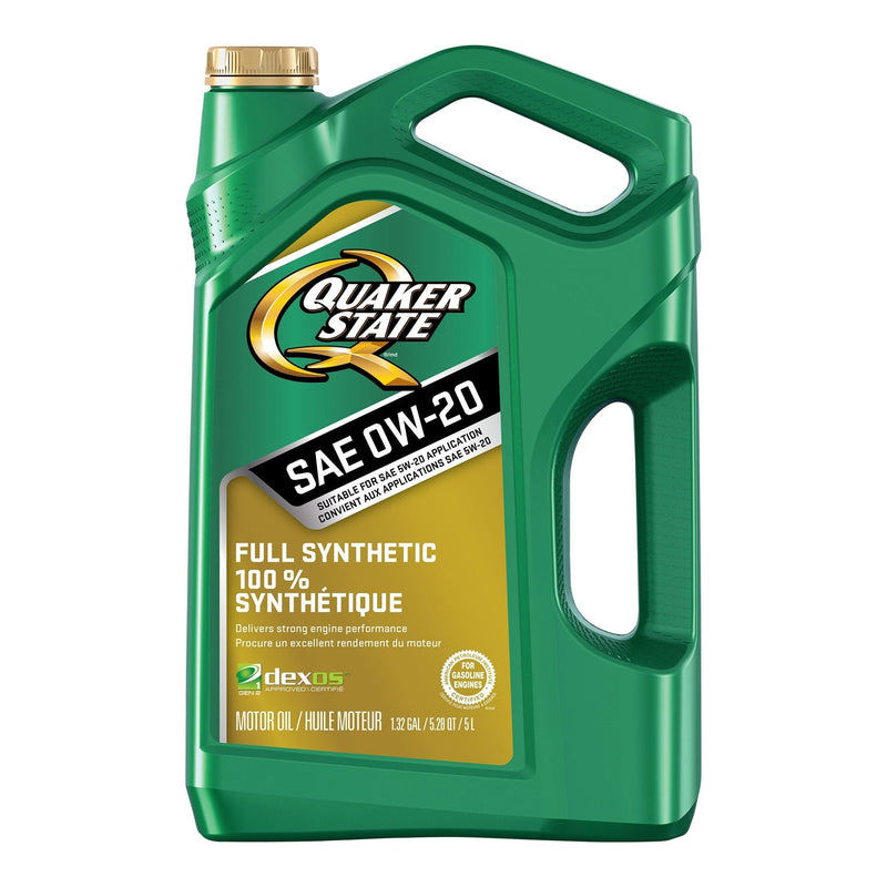 Quaker State Full Synthetic 0W20 Engine/Motor Oil, 5-L Y0