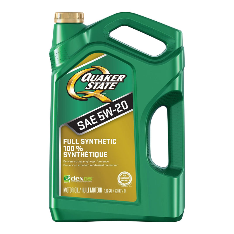 Quaker State Full Synthetic 5W20 Engine/Motor Oil, 5-L Q0