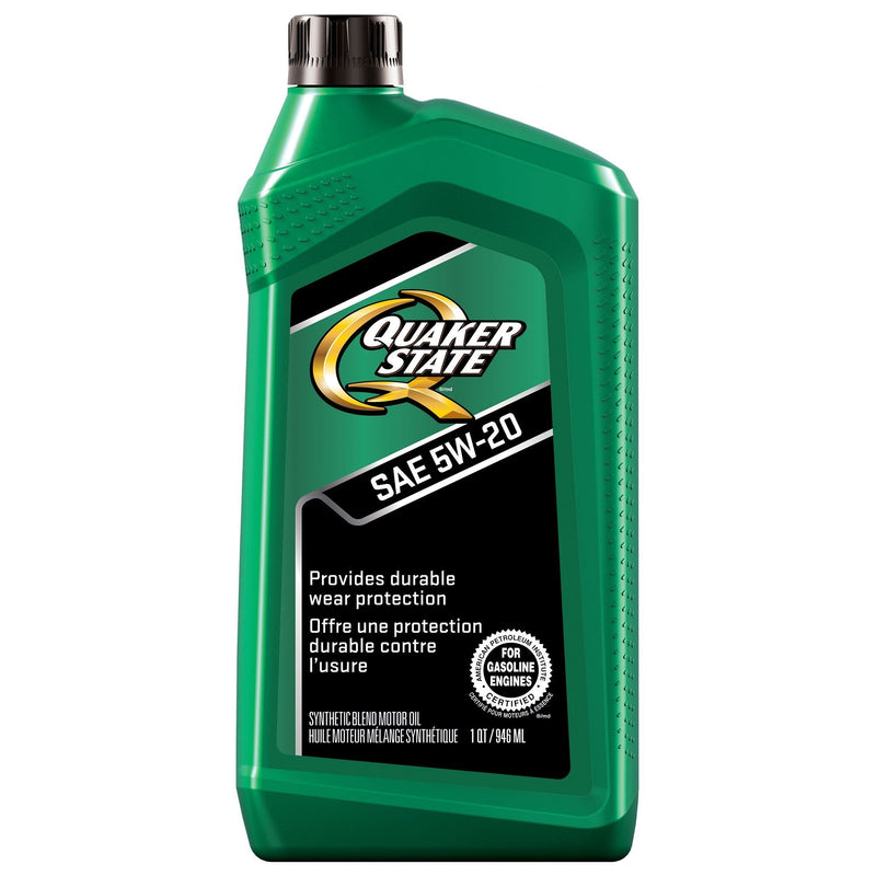 Quaker State Semi-Synthetic 5W20 Motor Oil, 946-mL B5