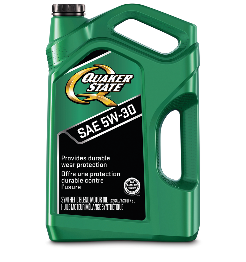 Quaker State Semi-Synthetic 5W30 Motor Oil, 5L H4