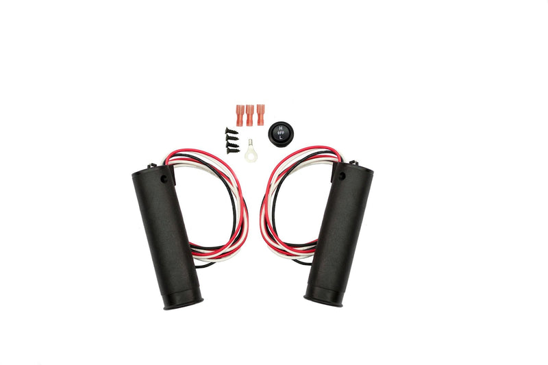 Raider SM-08255 Heated Grips ATV/Snowmobile Electric Hand Warmer Kit for 7/8-in Bars A9