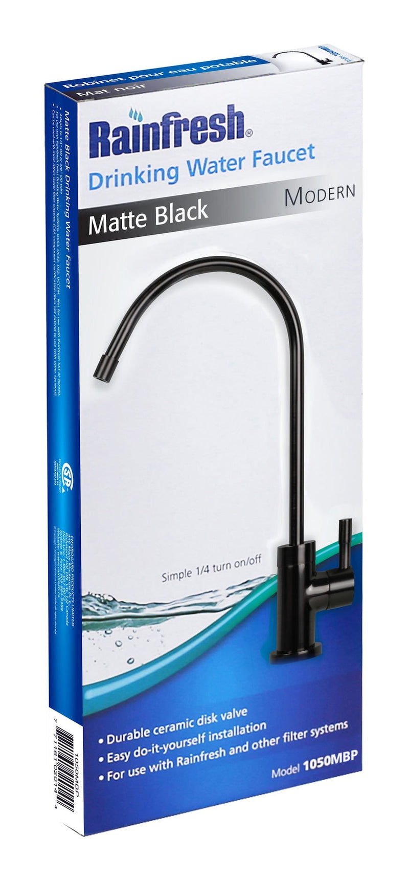 Rainfresh 1050MBPDrinking Water Faucet, Matte Black L4