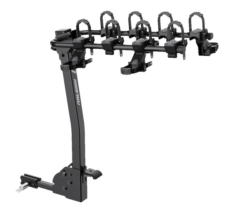 Raleigh 4 Dual Arm Hitch Mounted Hanging Bike Carrier, 4-Bikes J2