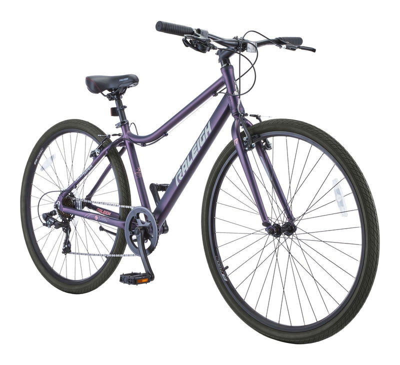 Raleigh Entourage City Bike, Aluminum Frame, 700C, Purple Y5