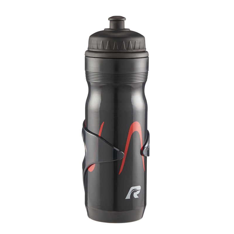 Raleigh High Flow Valve Bike Water Bottle, Black N8