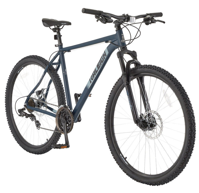 Raleigh Rockwood XL Hardtail Mountain Bike, 29-in Wheel, Blue U9