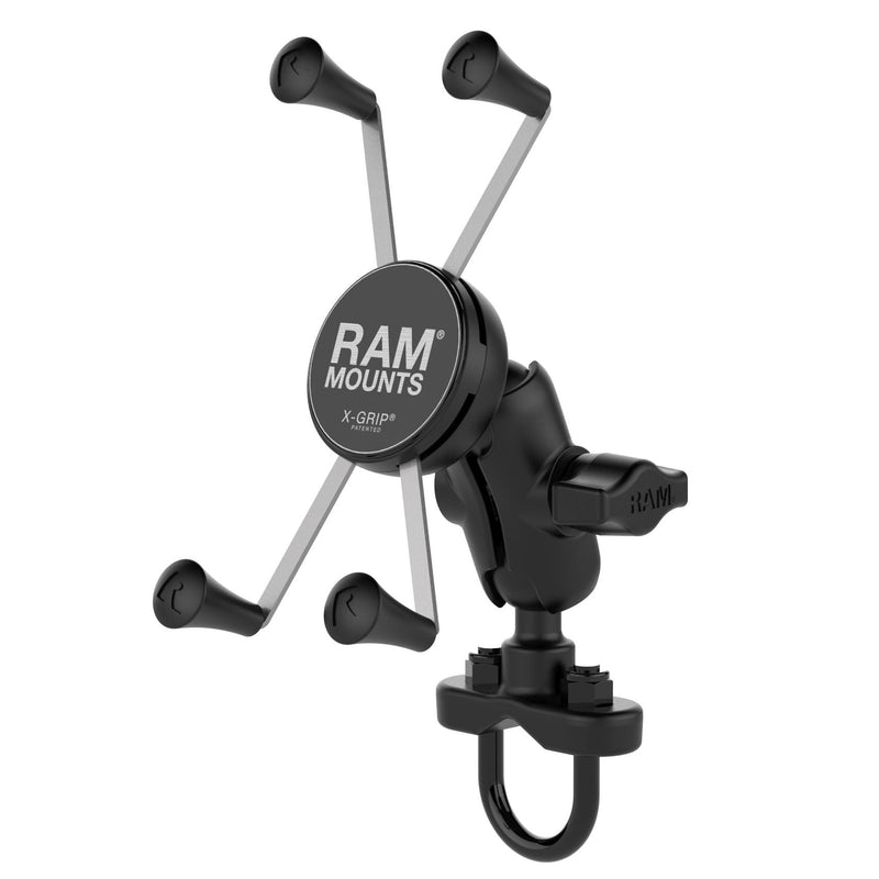 RAM X-Grip Large Phone Mount with Handlebar U-Bolt Base I9