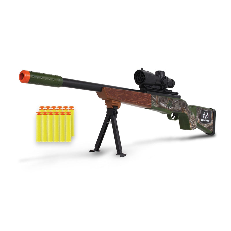 RealTree Green Hunting Rifle Toy with Built-in Scope X9