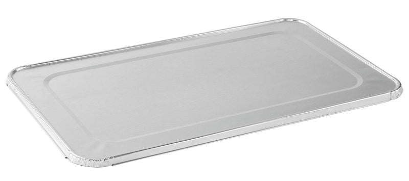 Rectangle Aluminum Foil Steam Full Lid, Silver, 19-in, for Baking/Cooking/Steaming P4