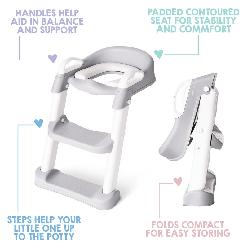 Regalo Potty Seat Trainer & Step Ladder J0