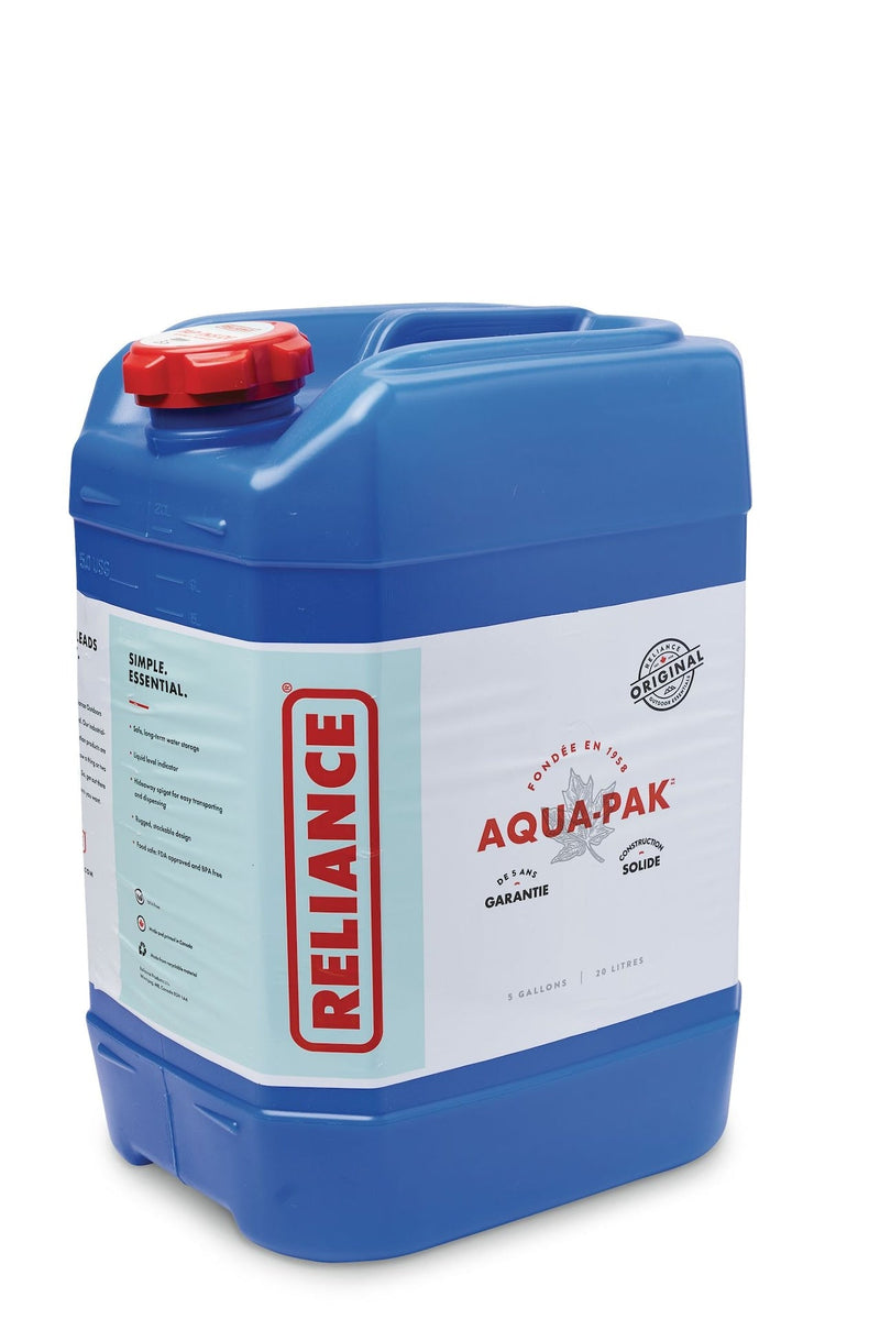 Reliance Aqua Pak Camping Water Jug Container, Assorted Capacity H7