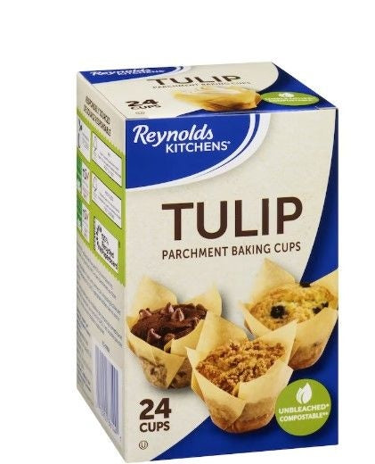 REYNOLDS 24PC PARCHMENT TULIP CUPS M7