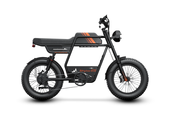 GT33 All-Terrain Cafe Racer Cargo Electric Bike H9