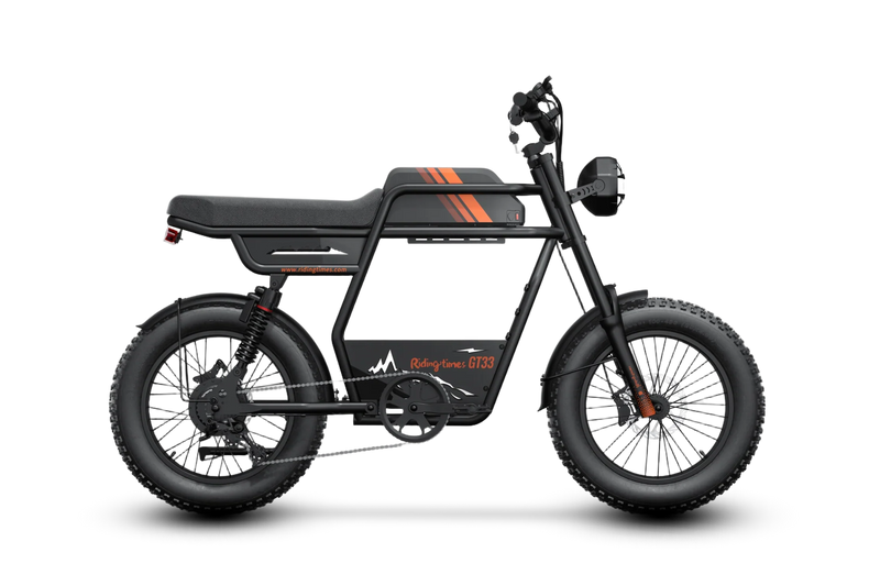 GT33 All-Terrain Cafe Racer Cargo Electric Bike H9