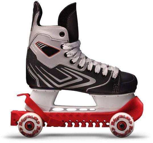RollerGard Hockey Skate Guards with Wheels, Red G8