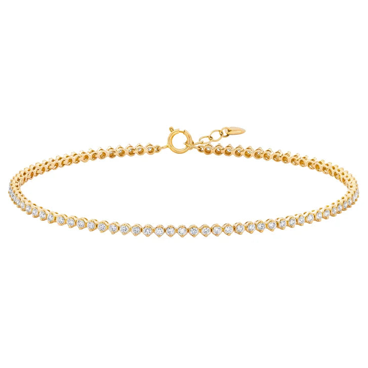 Round Brilliant Diamond Bracelet (1.00 ctw) J1