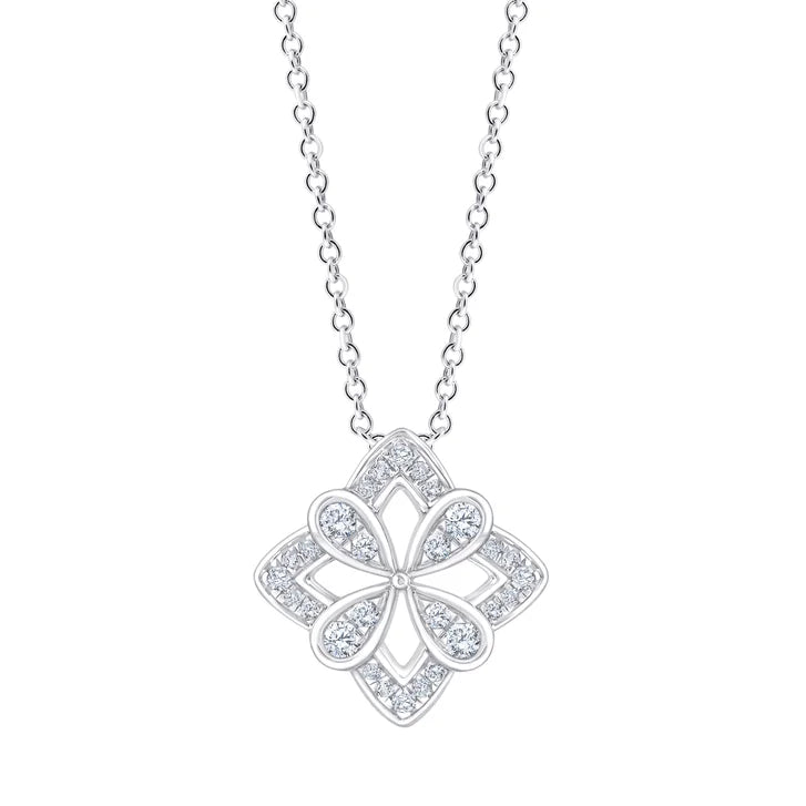 Round Brilliant Diamond Pendant (0.16 ctw) R2