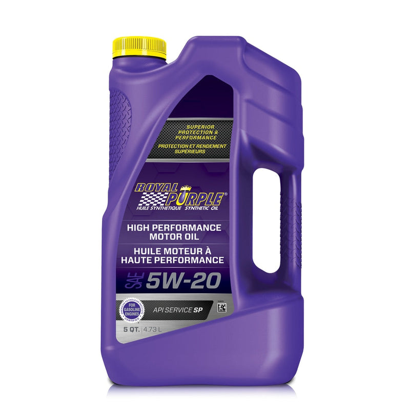 Royal Purple High Performance 5W20 Synthetic Engine/Motor Oil, 4.73-L G2