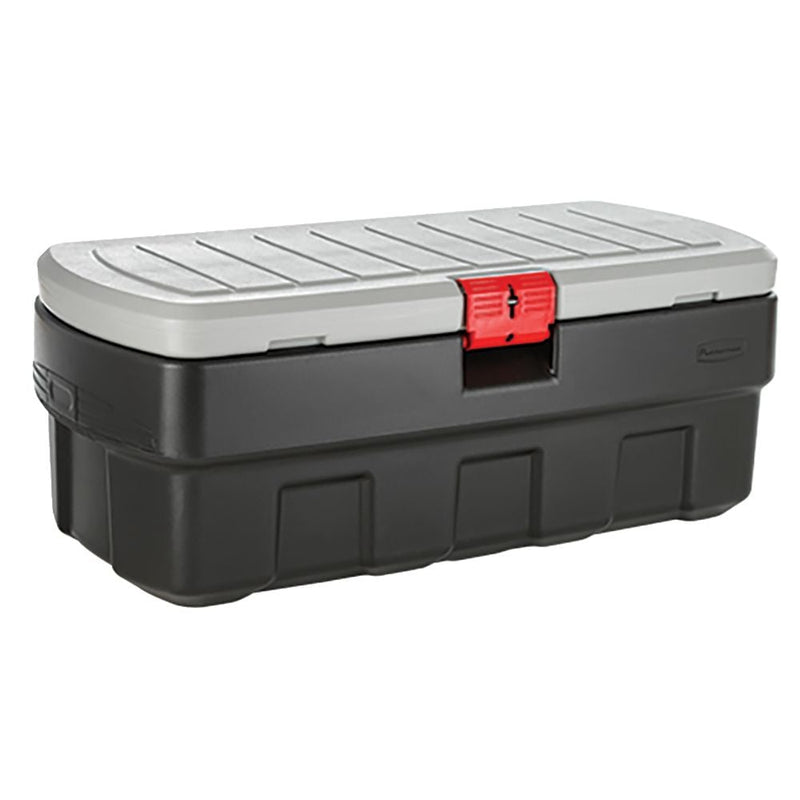 Rubbermaid Action Packer Plastic Lockable Storage Container, Stackable & Recyclable, 182-L O1