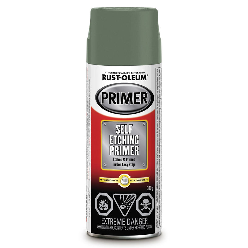 Rust-Oleum Automotive Self-Etching Primer, Green, 340-g J1