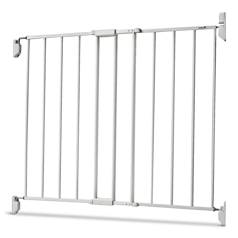 Safety 1st Top of Stairs Metal Gate, White F6