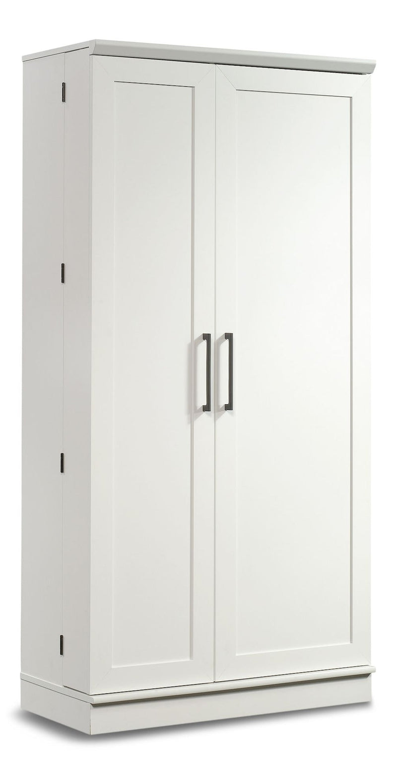 Sauder Large Pantry Cabinet, White U0