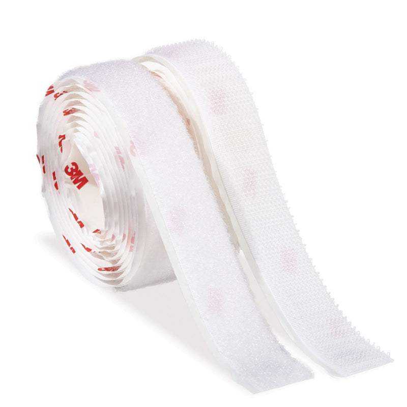 Scotch Indoor Fasteners, White, 3-lbs, 0.75-in x 5-ft, 1-pk A9