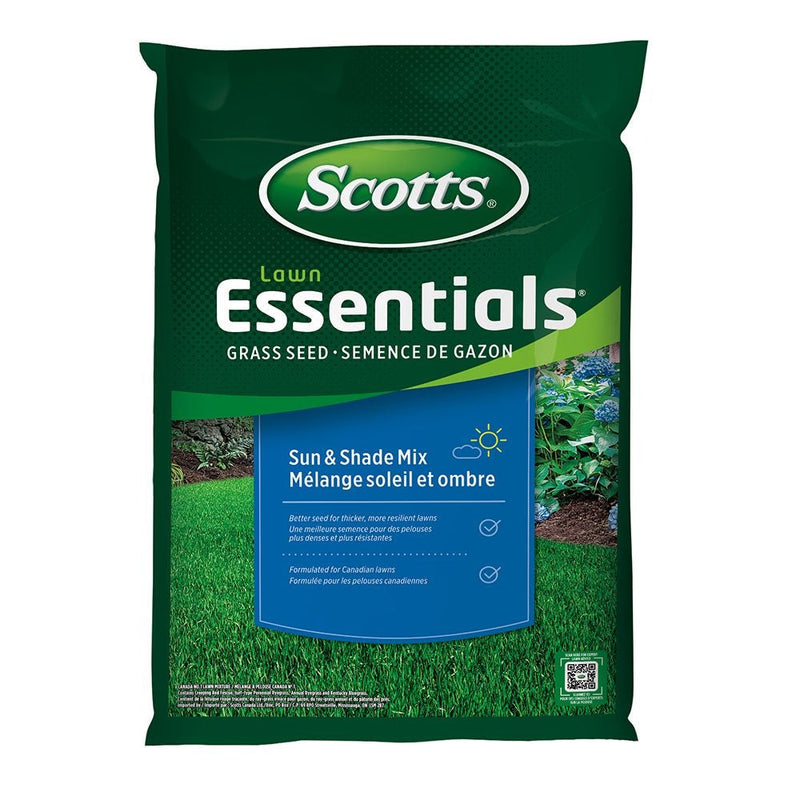 Scotts Lawn Essentials Sun & Shade Grass Seed Mix, Weed-Free, 5-kg A2