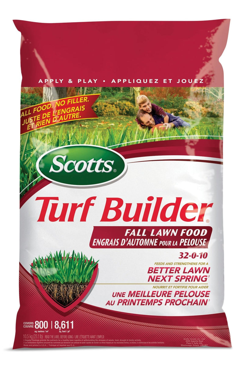 Scotts Turf Builder Fall Lawn Fertilizer, 10.5-kg X4