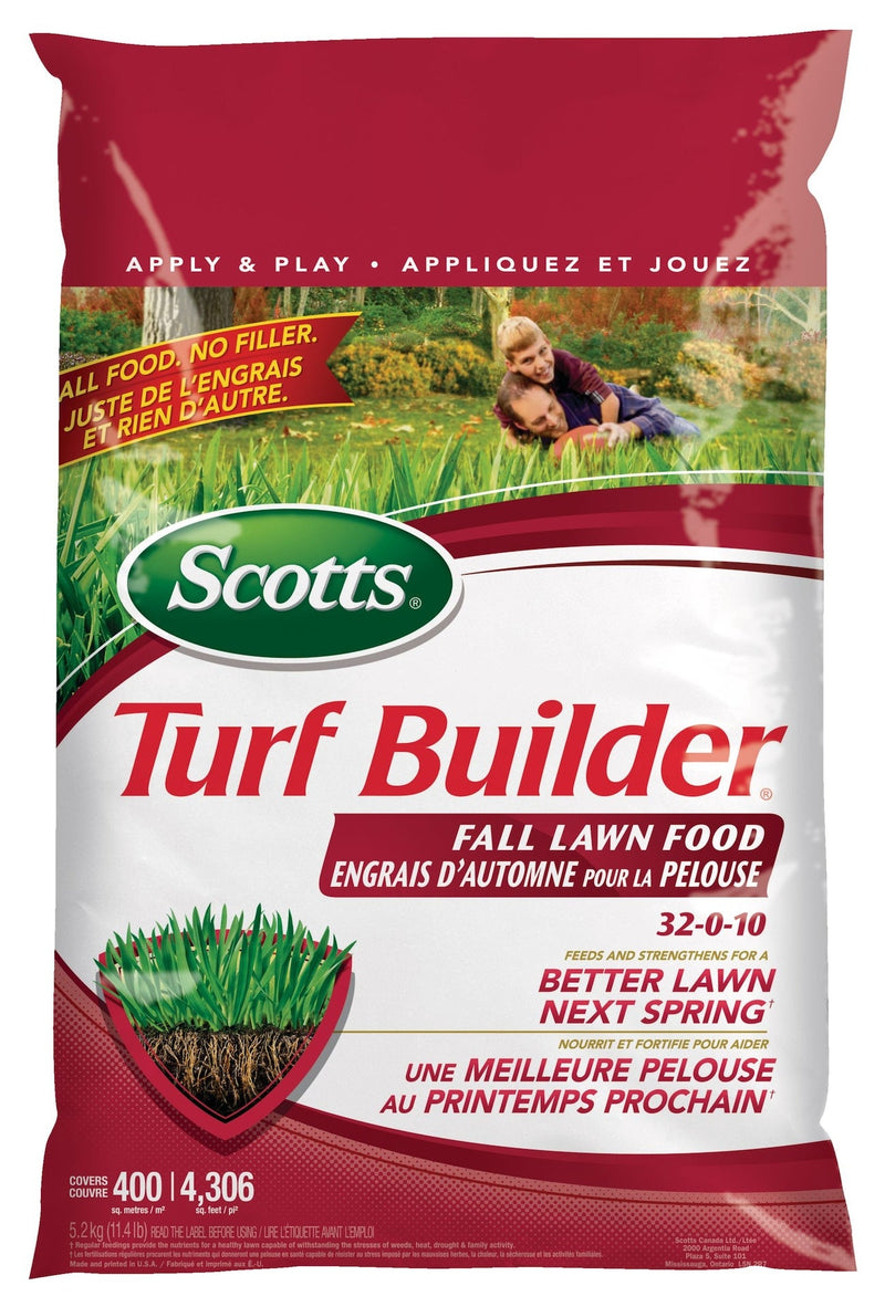 Scotts Turf Builder Fall Lawn Fertilizer, 5.25-kg Z2