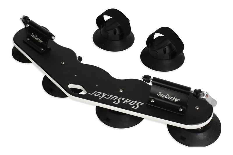 SeaSucker Mini Bomber 2-Bike Roof Top, Trunk & Hatchback Bike Rack, Black P1