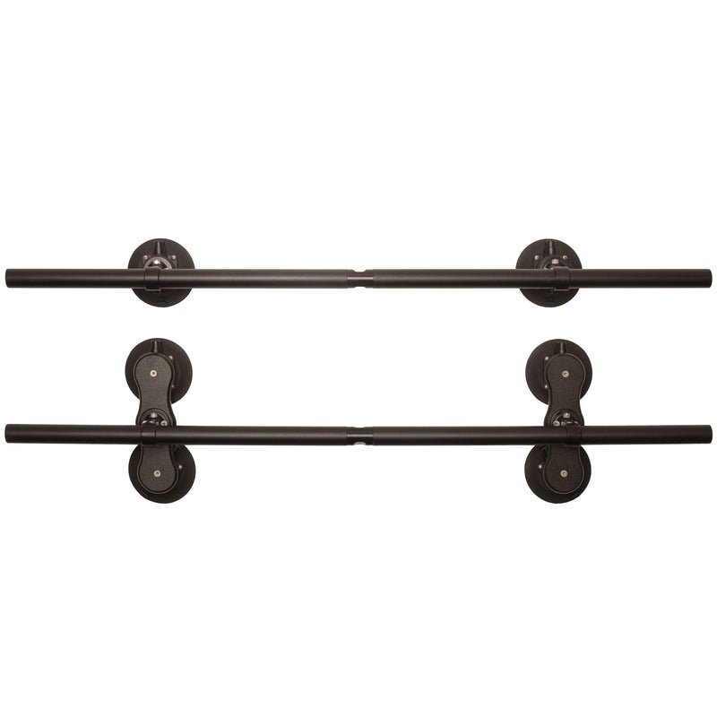 SeaSucker Monkey Bars Aluminum Roof Cross-Bar System, Powder Coated Black, 60-in V7