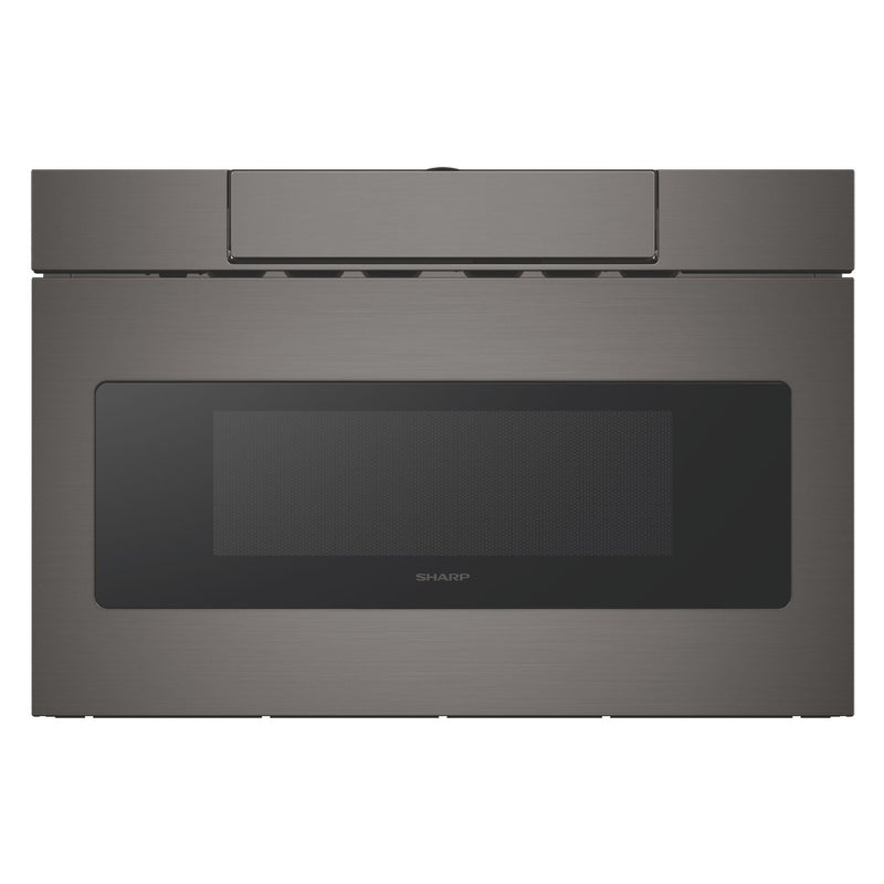 Sharp Black Stainless Steel Microwave Drawer Oven, 24-in Q3