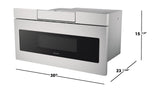 Sharp Microwave Drawer Oven with Hidden Control Panel, 30-in