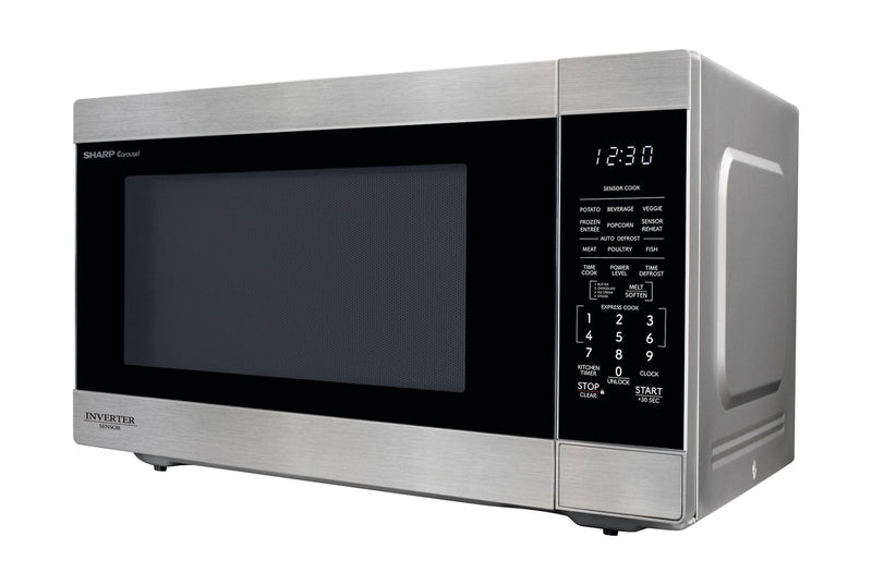 Sharp XL Countertop Microwave Oven with Inverter, 2.2-cu-ft R2