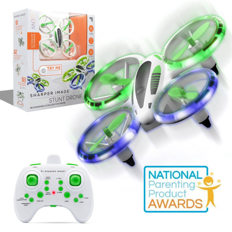 Sharper Image Drone Stunt Glow LED 5inch P9