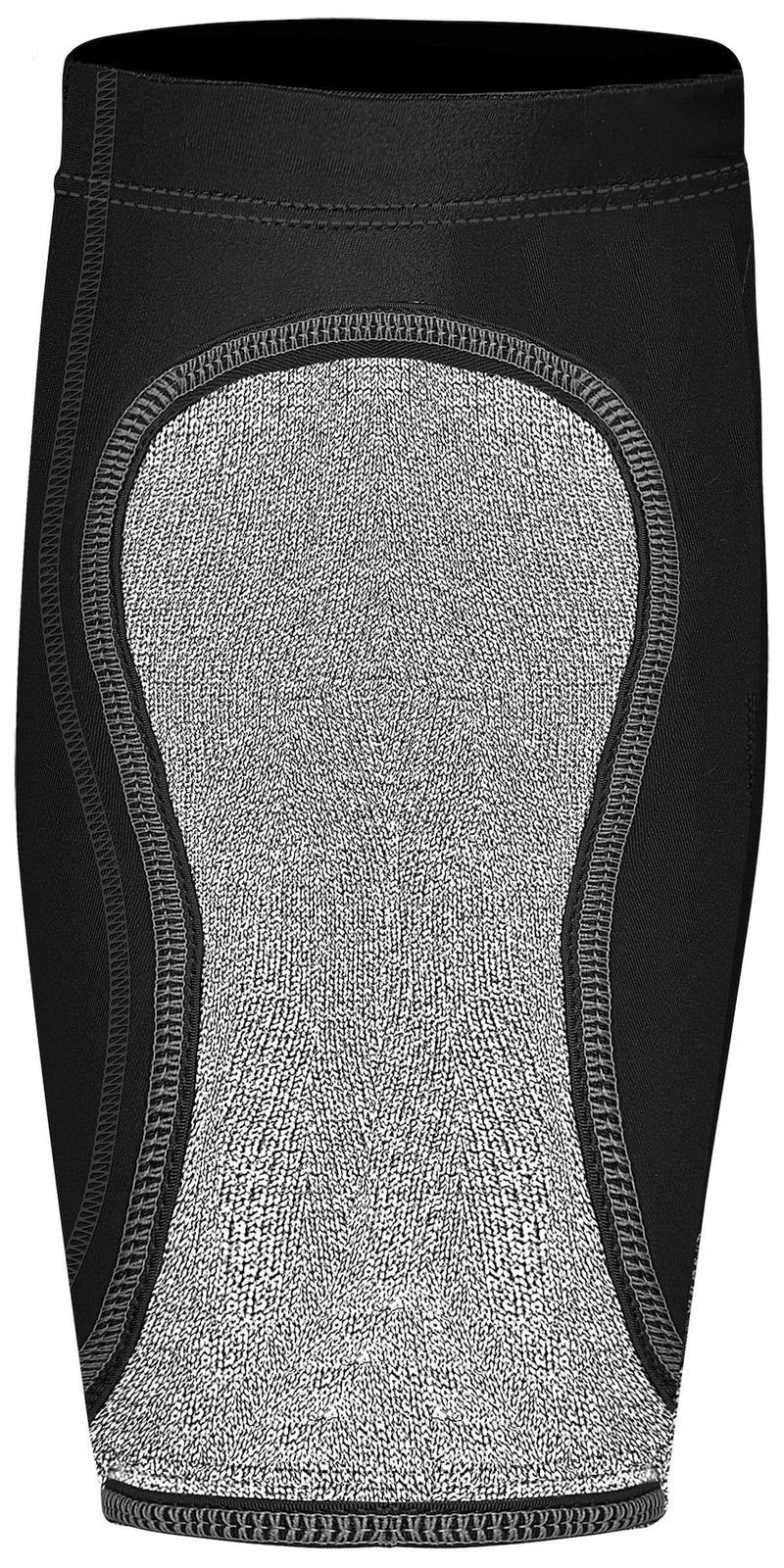 Sherwood Cut Resistant Calf Sleeves, A8 Cut Rating, Black/Grey, Assorted Sizes, 1-pair W5