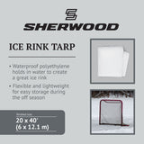 Sherwood Ice Rink Tarp, Waterproof, 20-ft x 40-ft