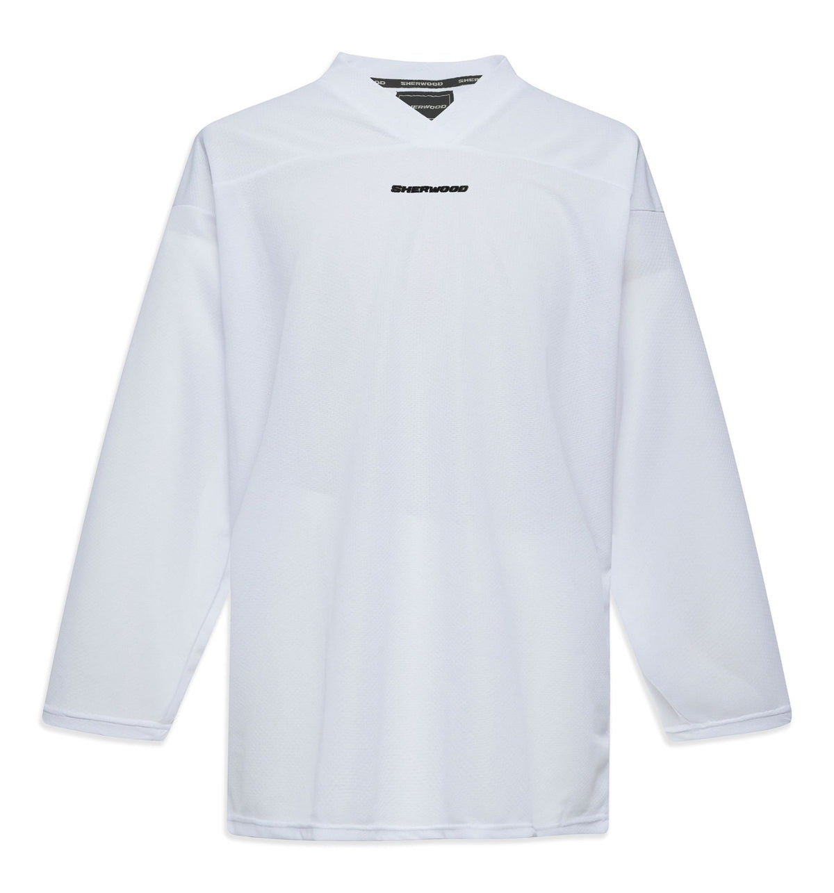Sherwood Mesh Practice Hockey Jersey, Junior, White, Assorted Sizes