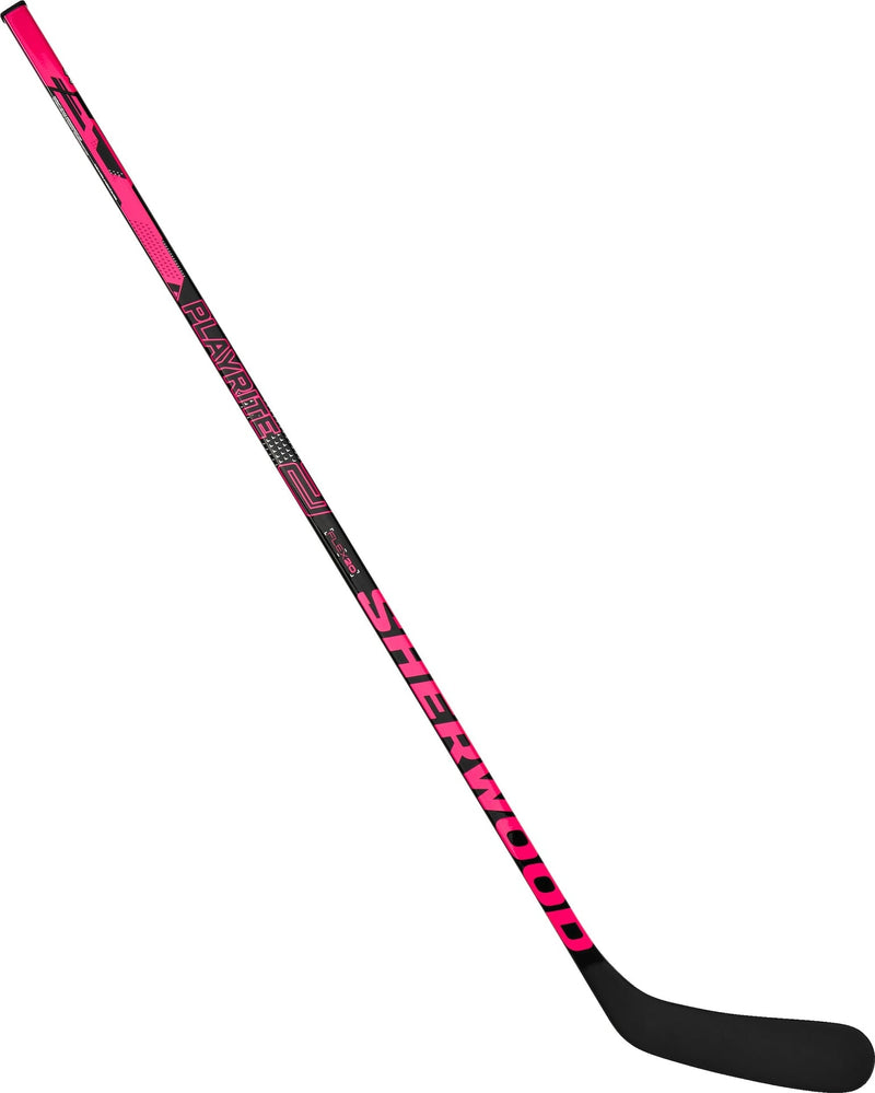 Sherwood Playrite 0 Composite Hockey Stick, Youth, 15/10 Flex, Pink G6