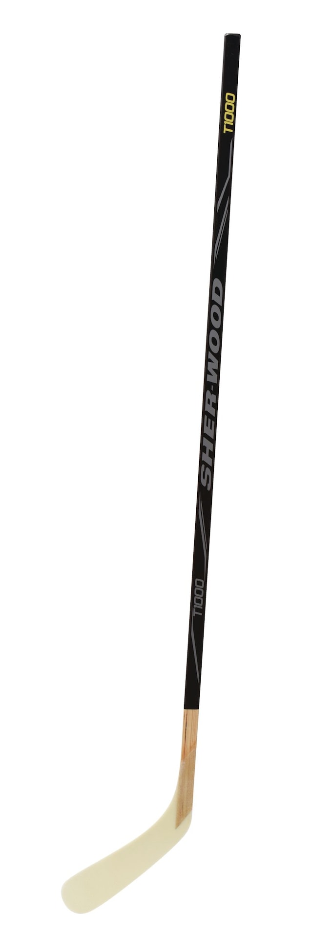 Sherwood T1000 Wood Street Hockey Stick with ABS Blade, Senior Z1