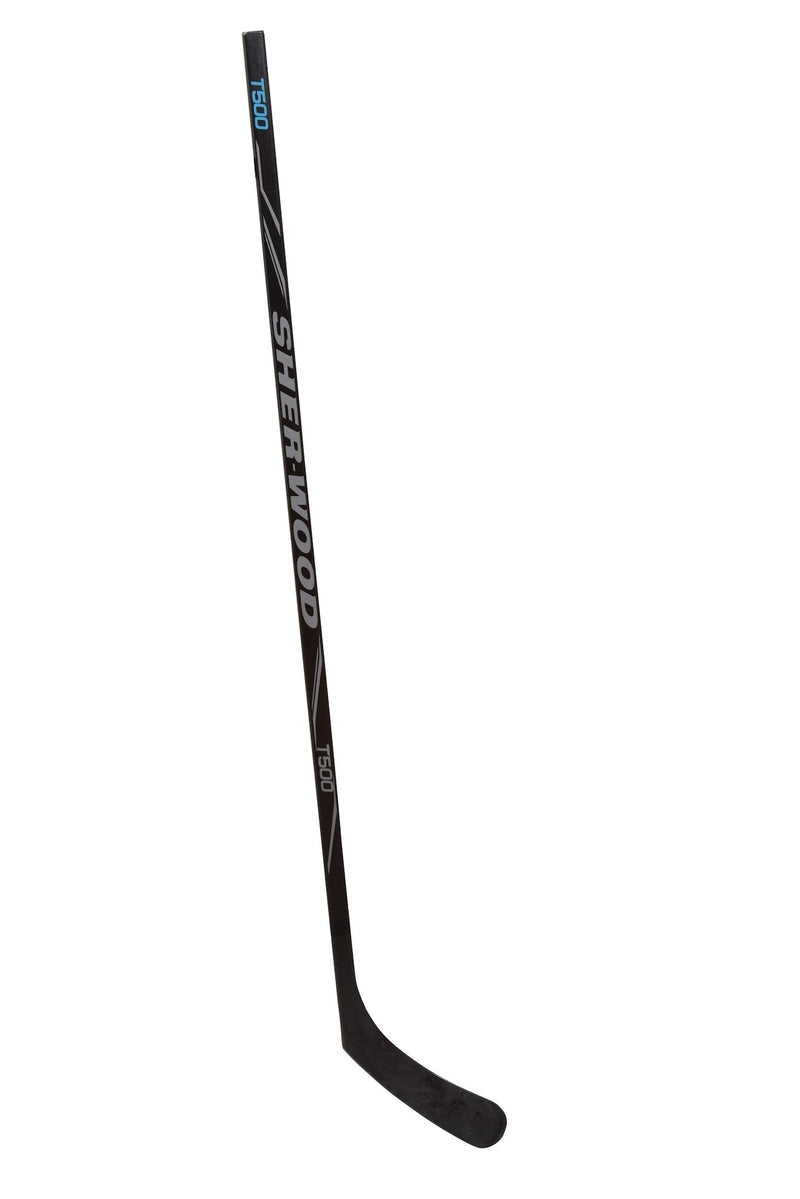 Sherwood T500 Wood Street Hockey Stick with Injected Blade, Senior C6