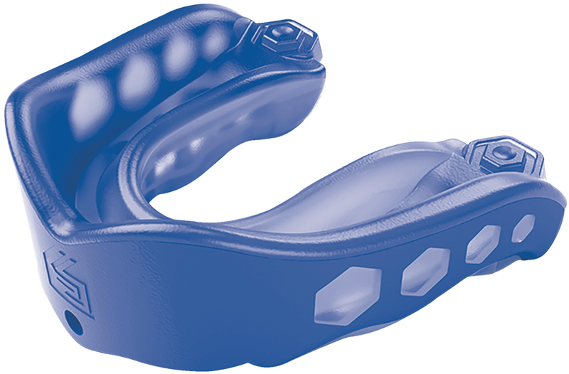 Shock Doctor Gel Max Mouthguard, Royal Blue, Assorted Sizes S3
