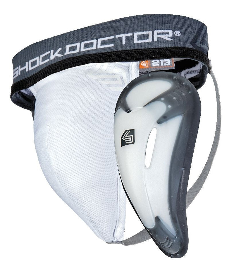 Shock Doctor Hockey Support Protective Jock Cup, Mens, Senior, Assorted Sizes B4