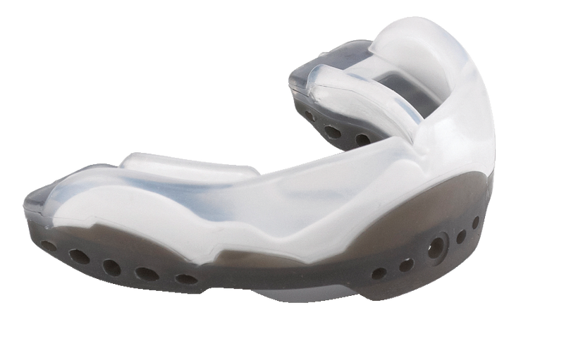 Shock Doctor Ultra 2 STC Mouthguard, Junior/Senior, Black/White B3