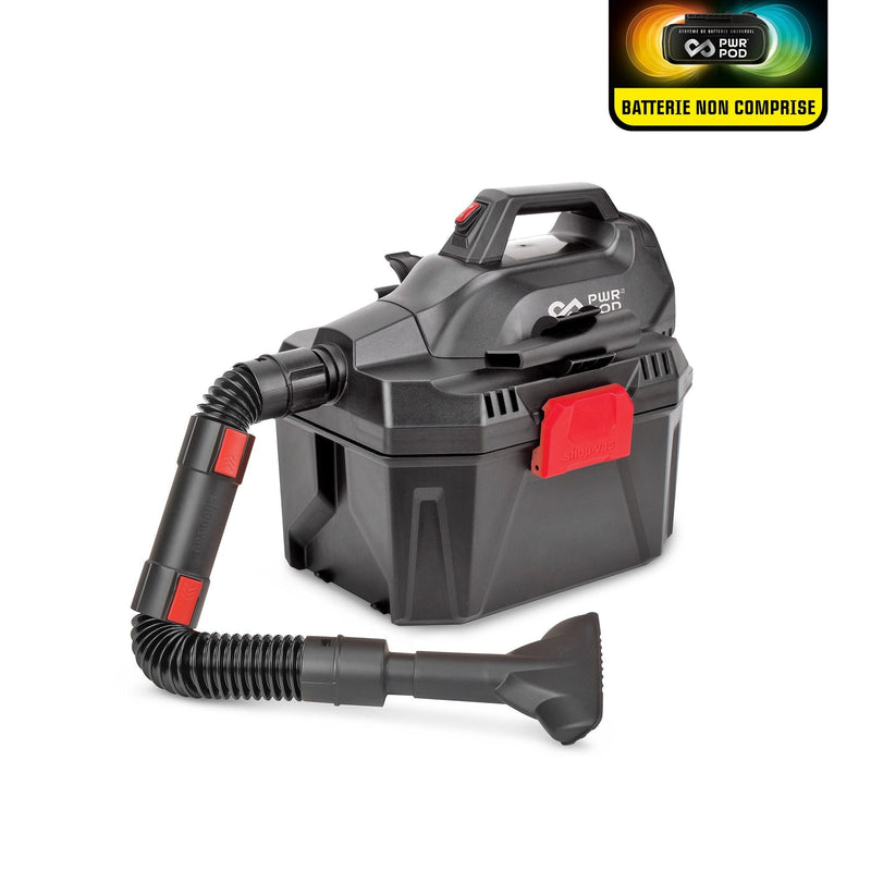 Shop-Vac 20V Cordless Wet/Dry Shop Vacuum, 7.5-L, Tool Only, PWR POD Compatible M7