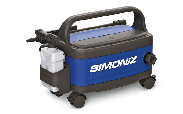 SIMONIZ 1750 PSI 1.8 GPM Wheeled Electric Pressure Washer with Foam Blaster V4