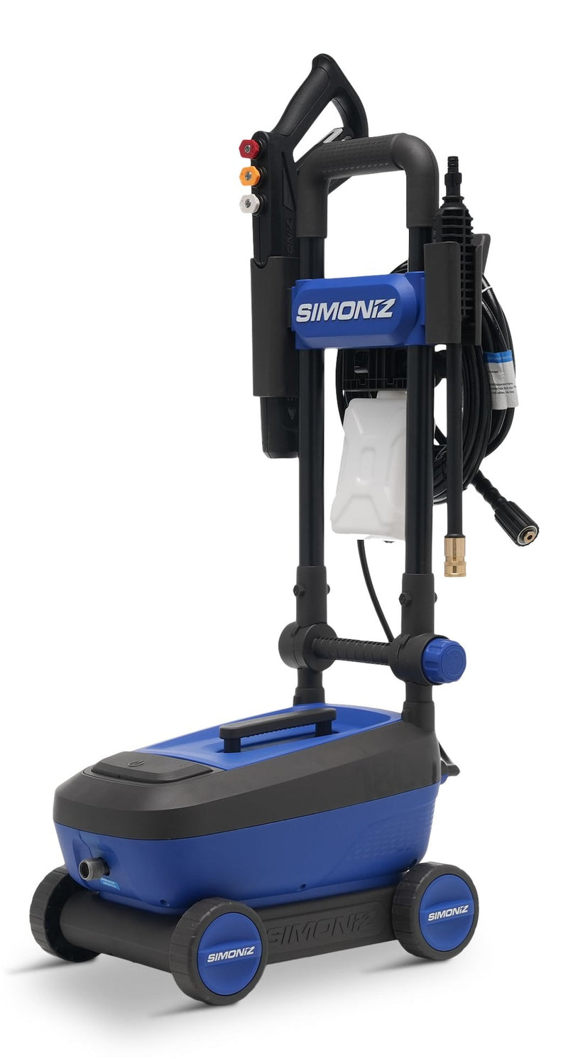 SIMONIZ 1800 PSI 1.75 GPM Electric Power Pressure Washer with Foldable Handle M3