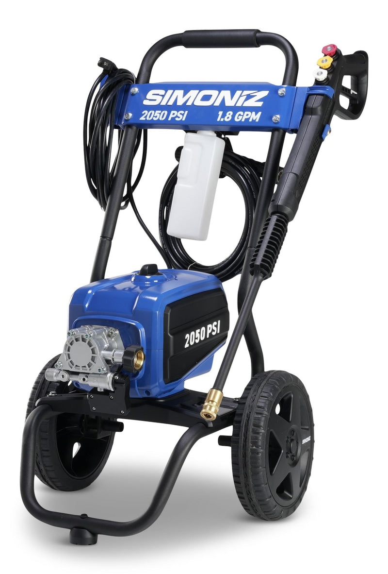 Simoniz 2050 PSI Electric Pressure Washer with Foam Blaster Q0