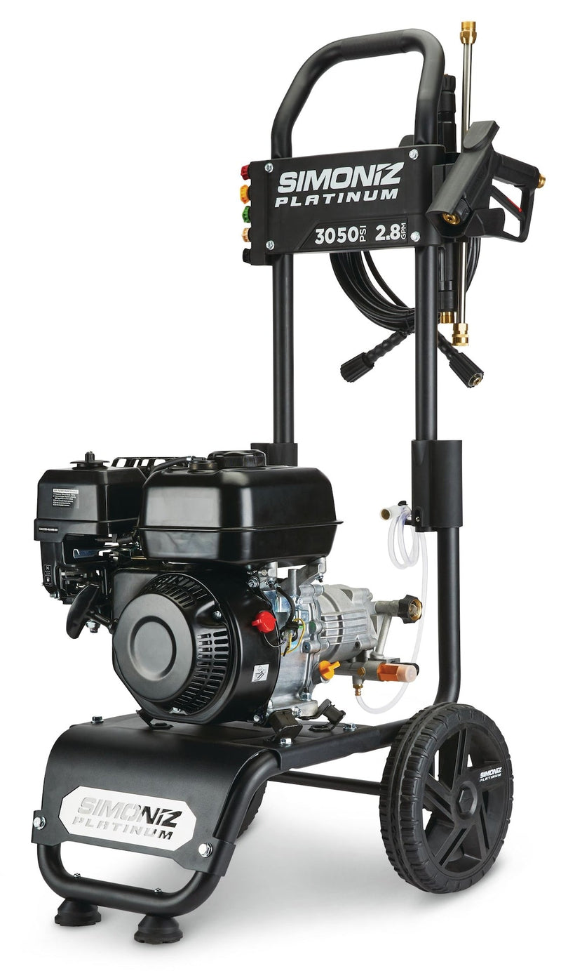 Simoniz Platinum 3050 PSI 2.8 GPM Gas Pressure Washer with Extension Wand H2